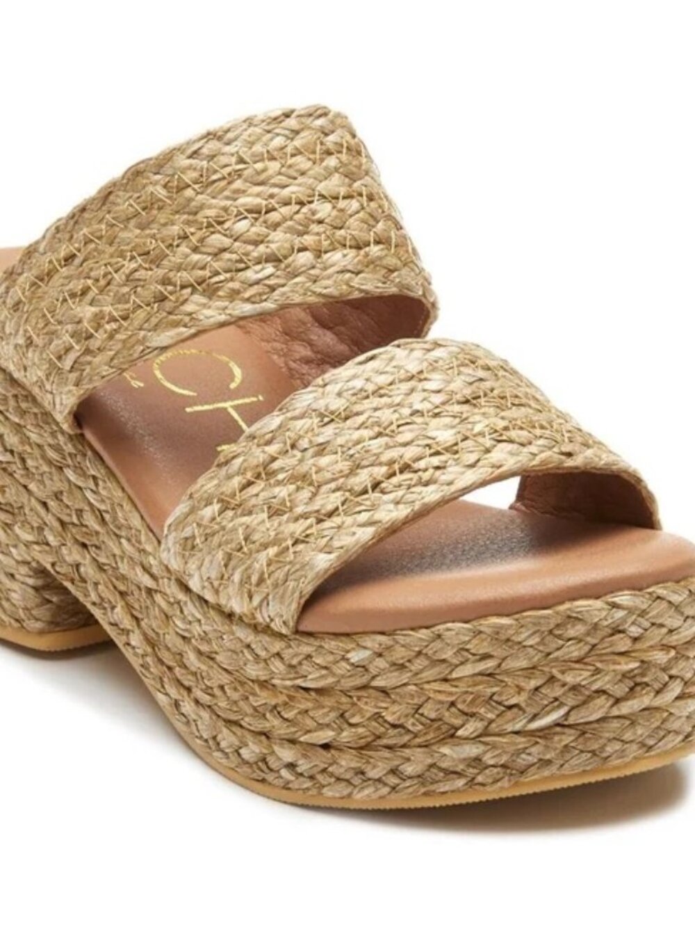 New in Box MATISSE Ocean Ave Platform Sandal - Cognac